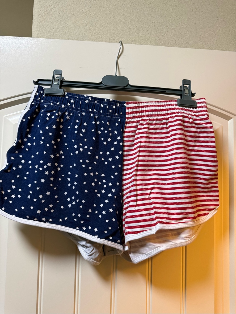 bcg Red & Blue Stars and Stripes Athletic Shorts